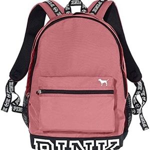 !!ISO!! PINK Victoria's Secret Campus Backpack in begonia pink